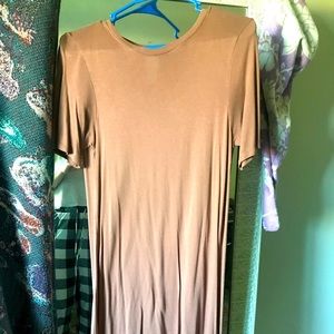 Short sleeve bodycon t shirt dress